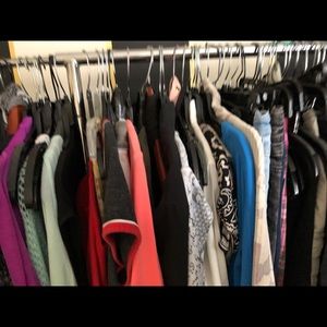 Huge bundle M tops bottoms dresses more